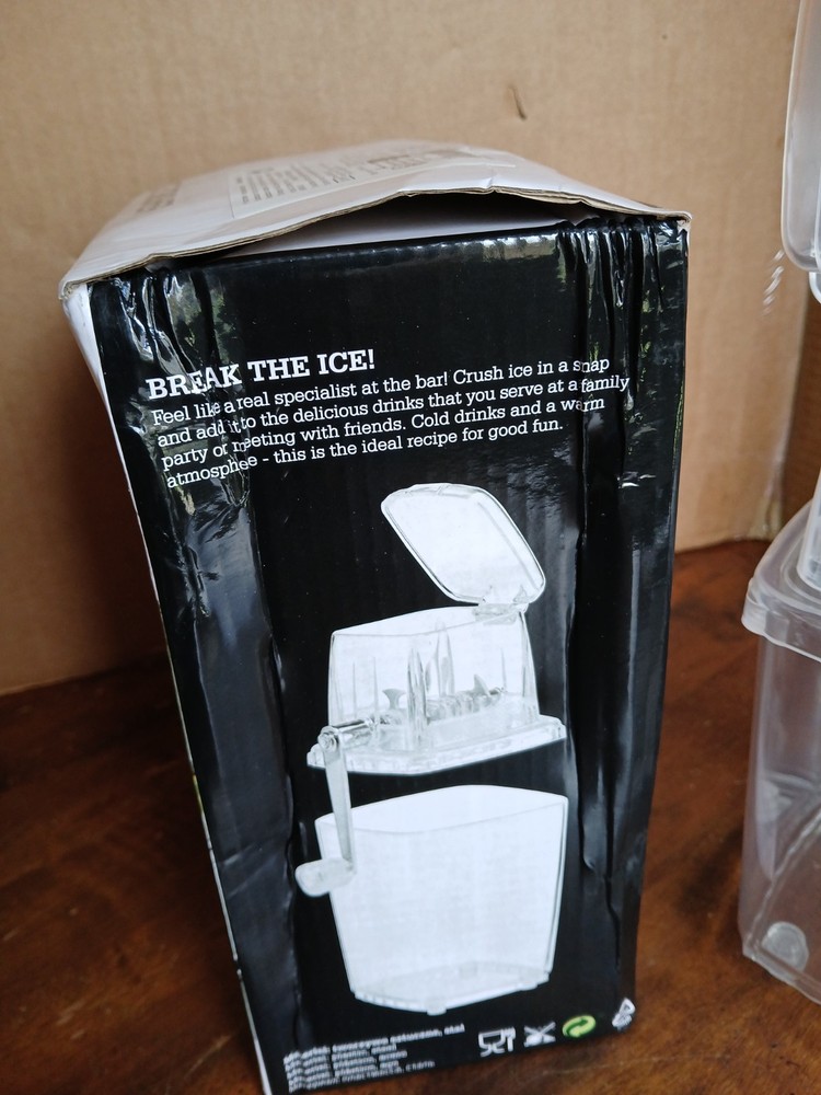 Ice Crusher / Ice Machine Clear Manual