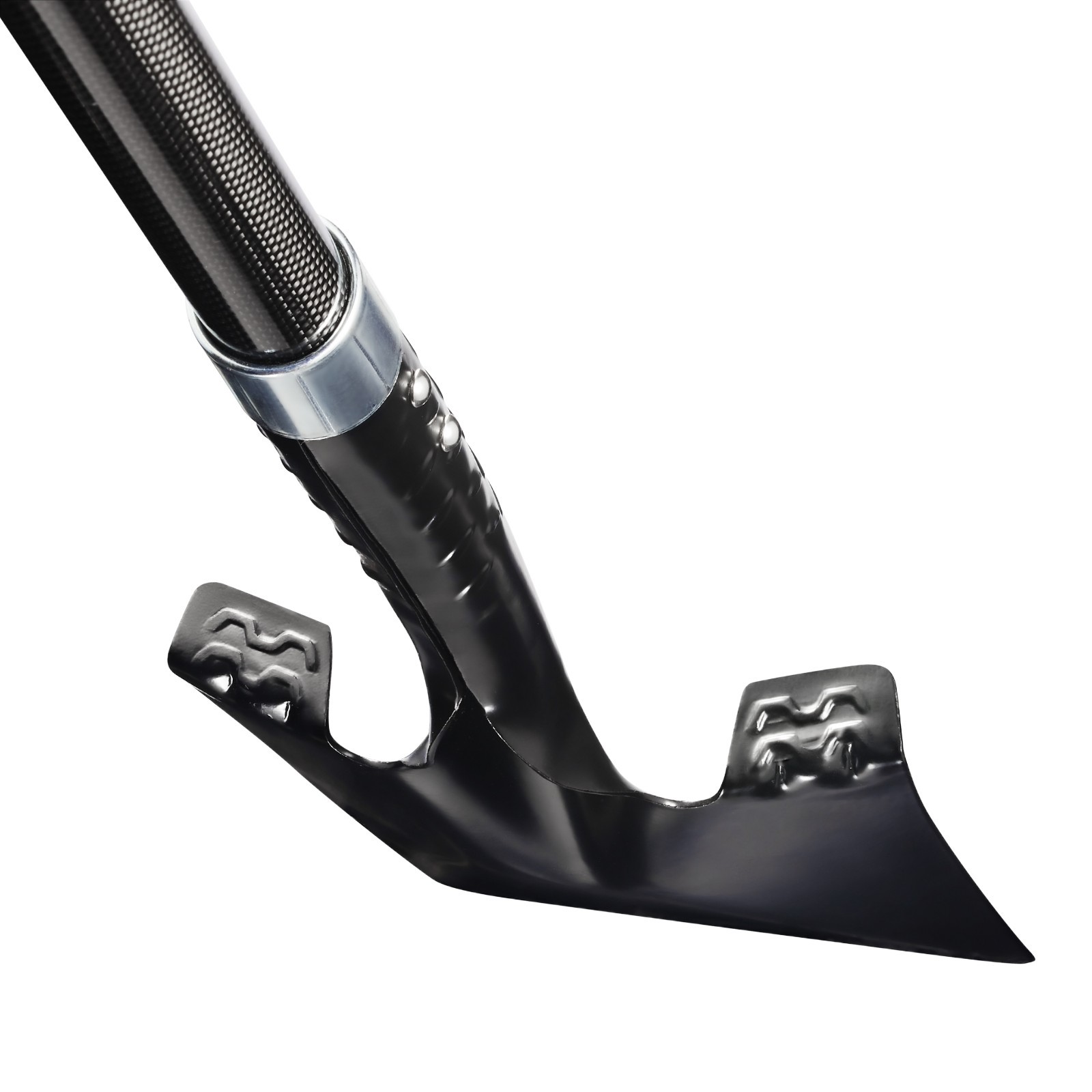 CKG Flat Shovel for Gardening with Carbon Fiber Handle, Heavy Duty Shovel 43inch