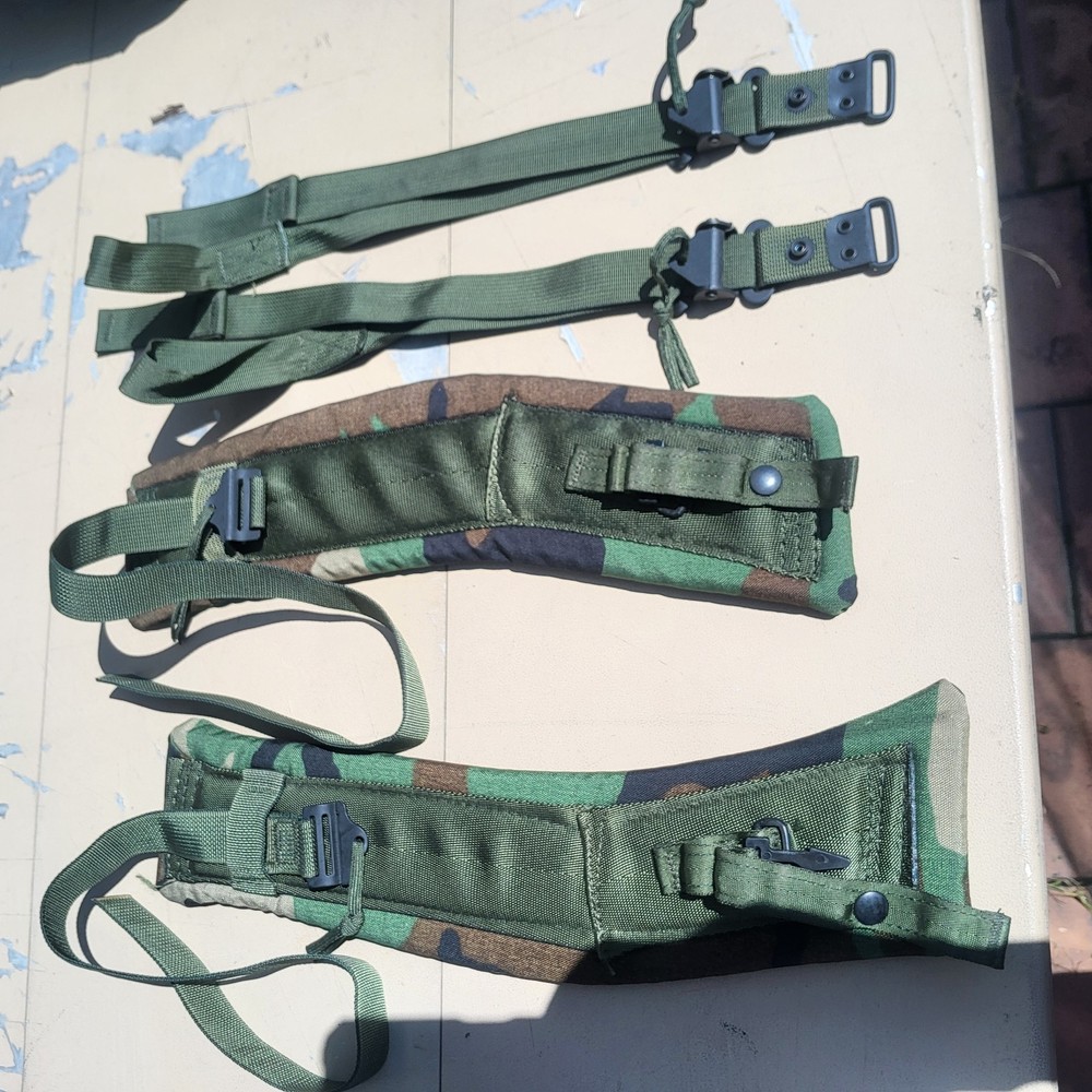 a pair  of  alice backpak shoulder  strap with quick release buckle