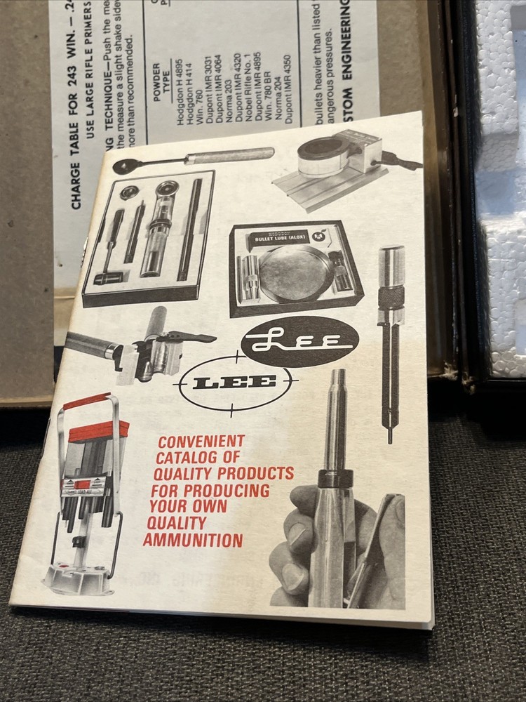 Lee Loader Target Model Partial for Parts 1958