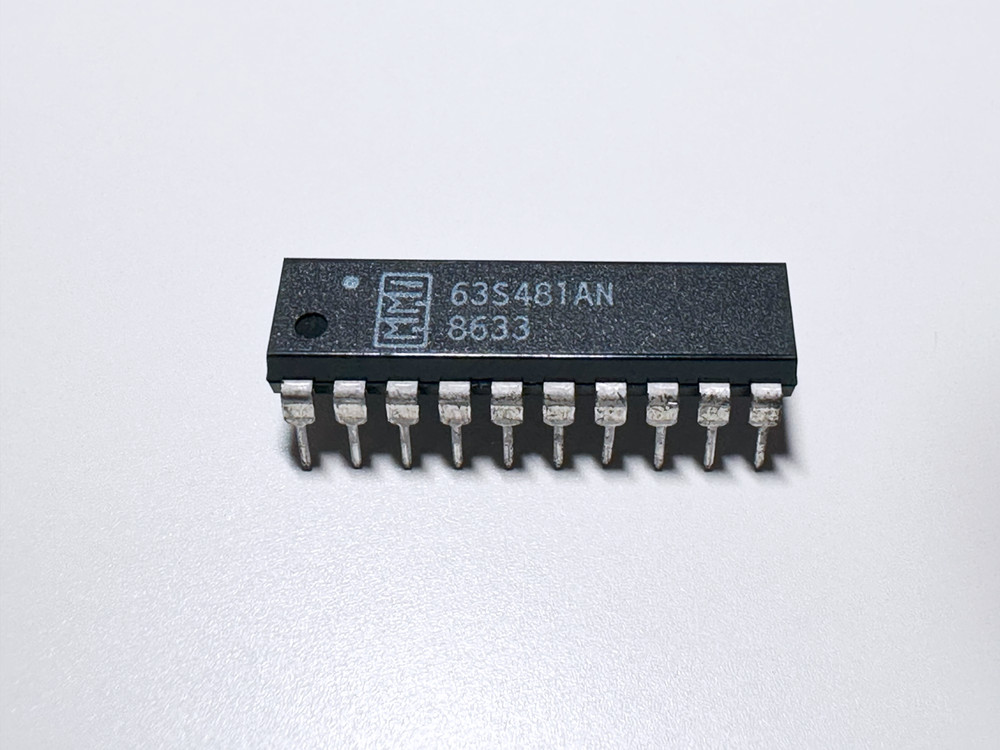1X 63S481AN MMI 4K Programmable Read Only Memory 512x8 PROM IC PDIP-20