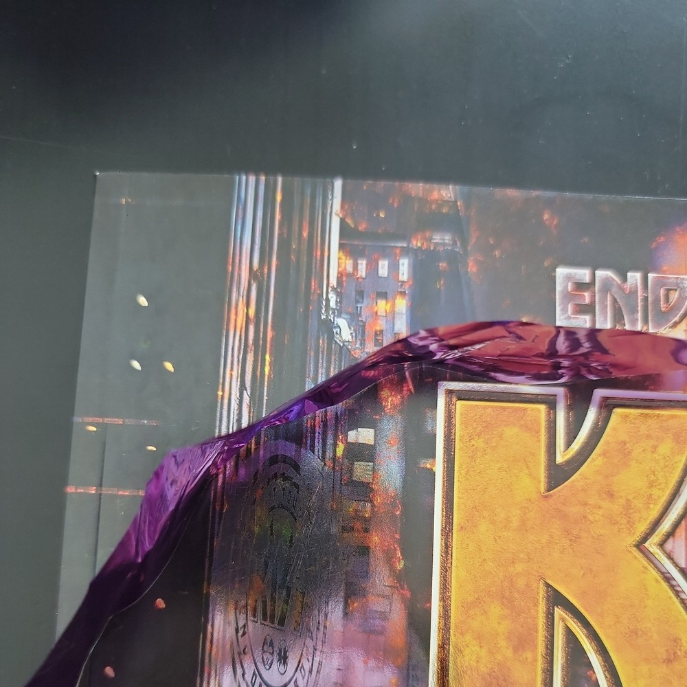 KISS MSG FINAL SHOW TOUR BOOK WITH PURPLE STREAMER