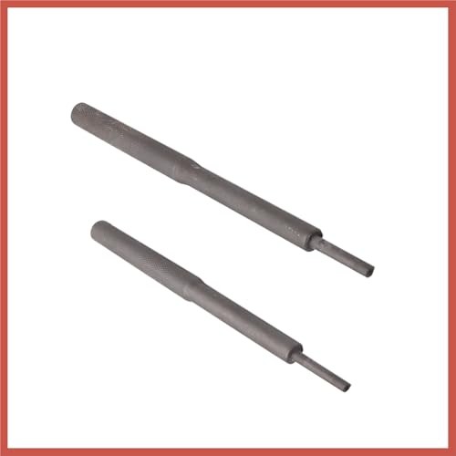 2pcs Dark Gray Universal Valve Guide Remover Grinding Stick Lapping Tool for