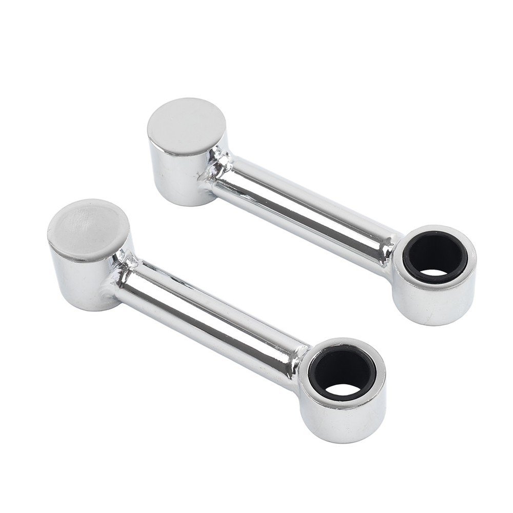 Chrome Front Mudguard Mount Bracket Kit For Harley Softail Springer FXSTS 93-06