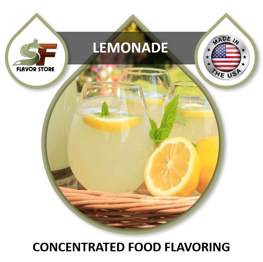 Lemonade Food Flavor Drops Flavoring Concentrate - 1oz/30ml - SageFox - FL007