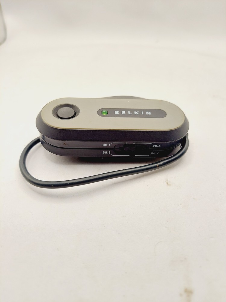 BELKIN TUNE CAST FM TRANSMITTER MODEL F8V367 Used