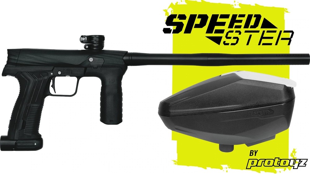 Planet Eclipse ETHA 3M MECHANICAL Paintball Marker + Speedster Hopper Package