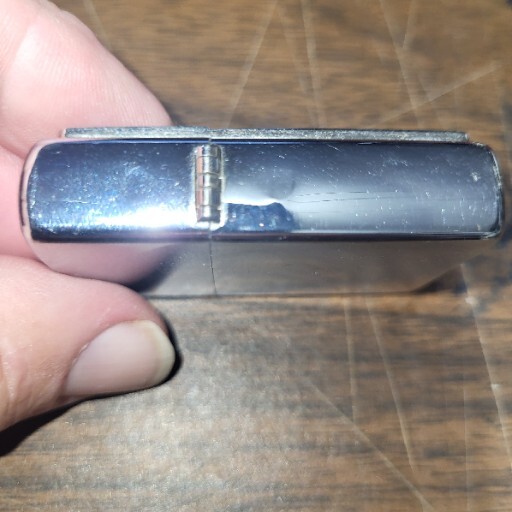 ZIPPO Silver/Black Honor Lighter