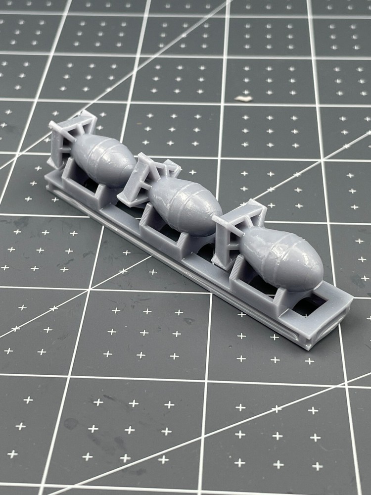 S Scale 1/64 Atomic Bomb Load For Flat Cars/Gondolas