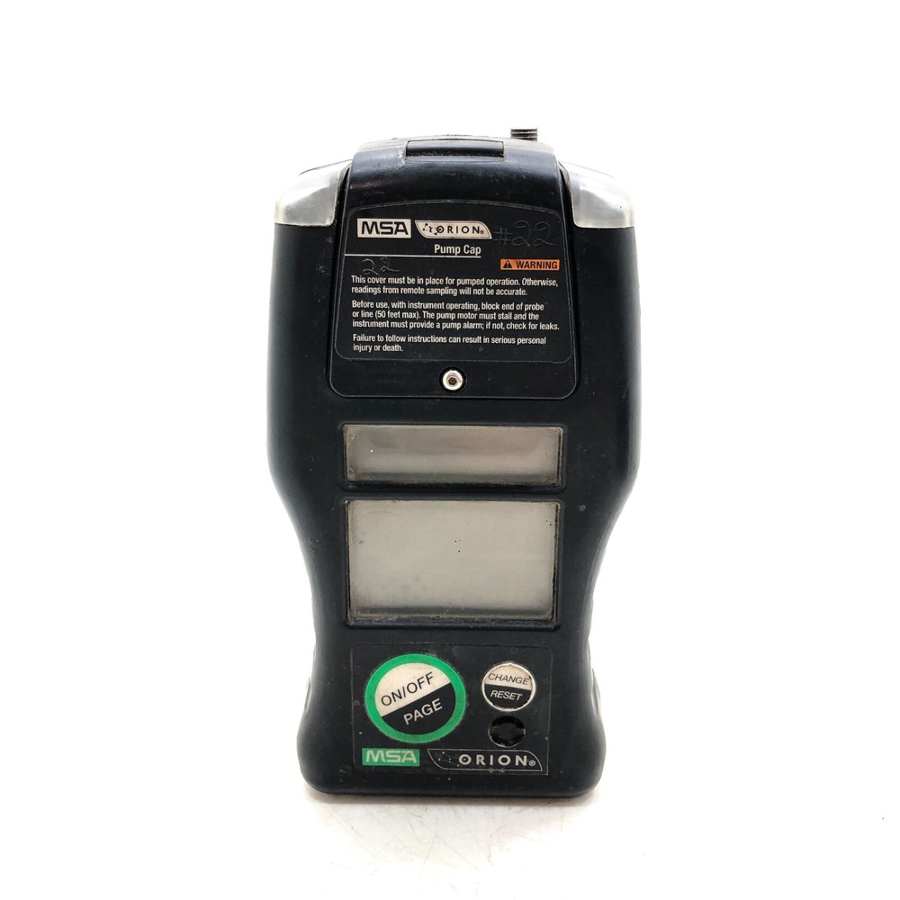 MSA 10048299 Orion Handheld Multigas Leak Detector, Battery PUMP STOP ISSUE