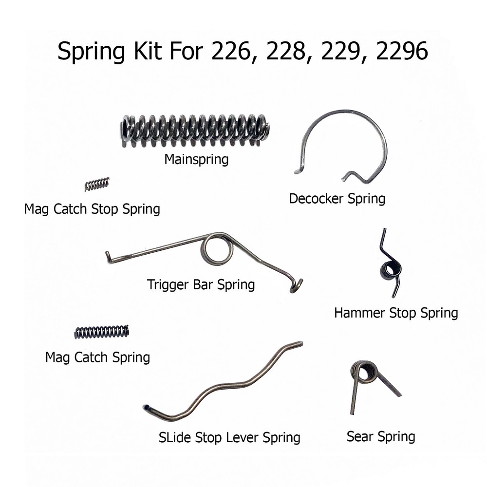 Replacement Spring Kit For Sig Sauer P226,  P229, and P228
