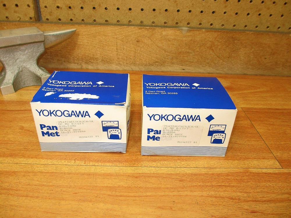 Yokogawa 254324ECSC8JCA *NEW* DC Amp Meter 0-400 Panelmeter 254324ECSC8JCA/UL