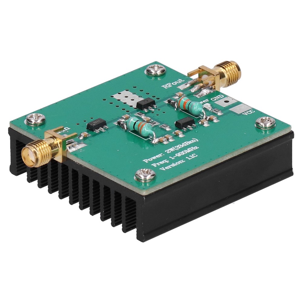 12VDC RF Power Amplifier Amplification Module 1-930MHz Working Frequency 2.0W