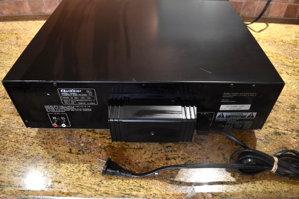 Quasar (Panasonic) CD893 5 CD Disc Changer