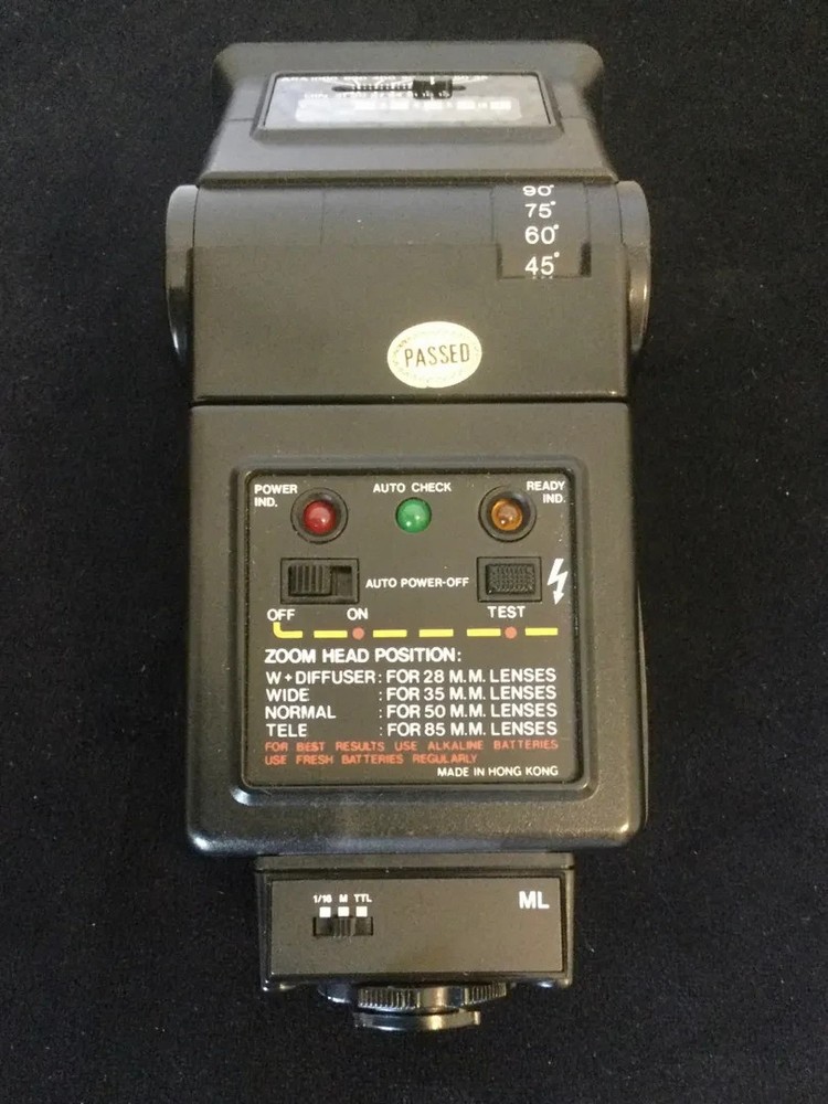 Phoenix ZIF 92M Camera Flash-Untested