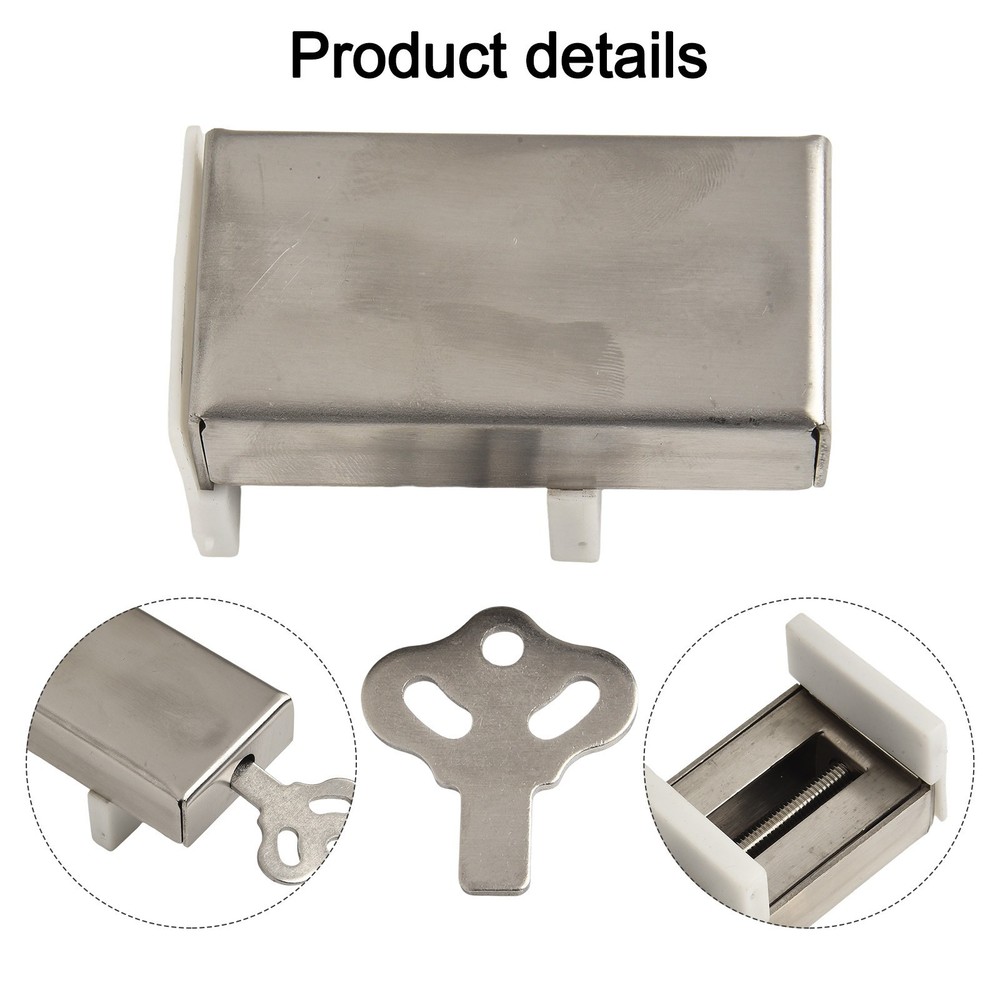 Sleek Design Stainless Steel Window Lock for Maximum Security Benefits