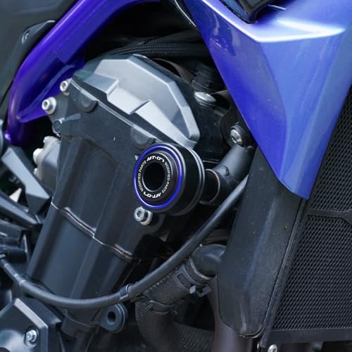 Motorcycle Frame Sliders Falling Crash Protector Guards Compatible With Blue