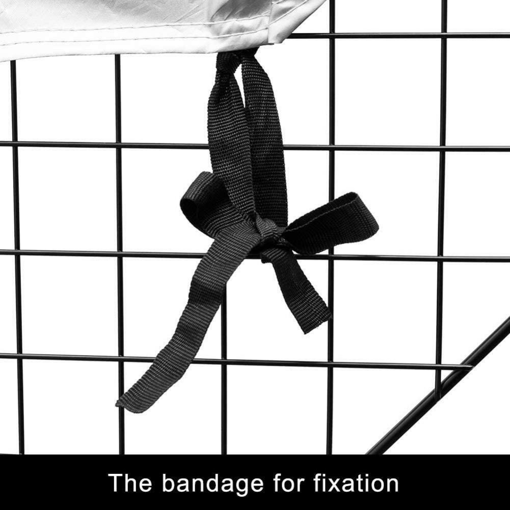 Easy Install Sun Shade Waterproof Pet Dog Cage Accessory Playpen Cover Outdoor