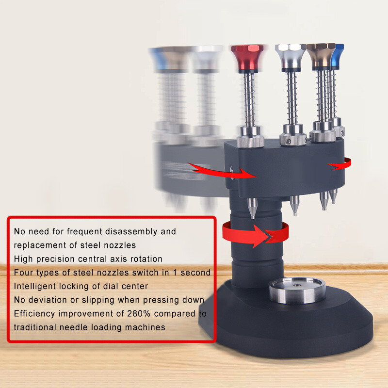 4-pin Wristwatch Needle Installation Tool Watch Hand Pressing Setting Machine