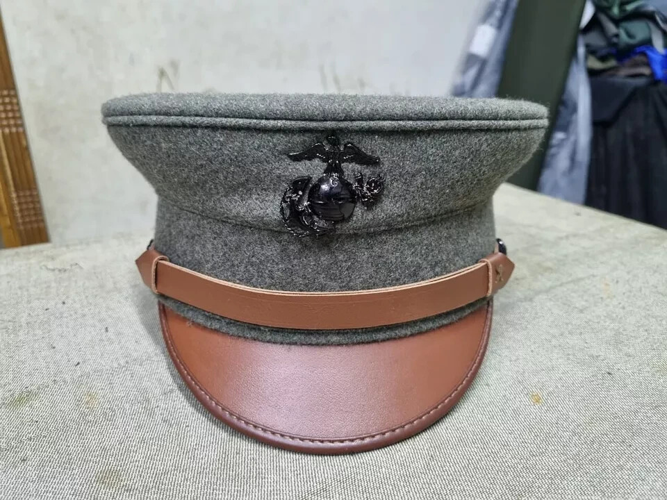 USMC forest green wool hats 1912