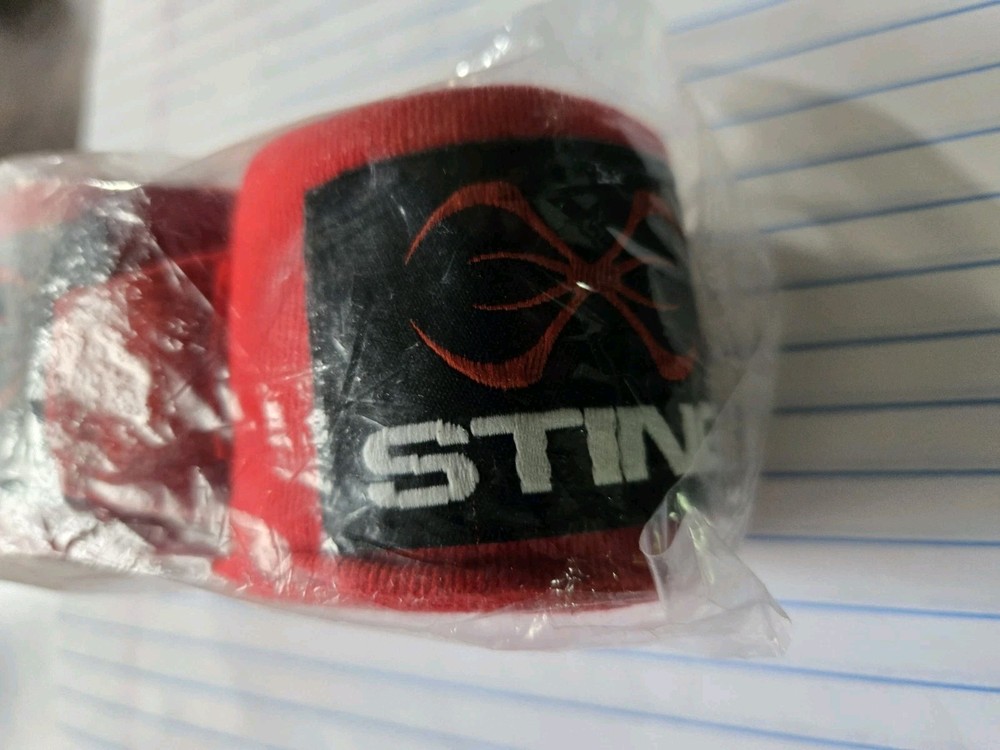 Elasticized Boxing Hand Wraps for Training & Competition, 180 Inches, RED