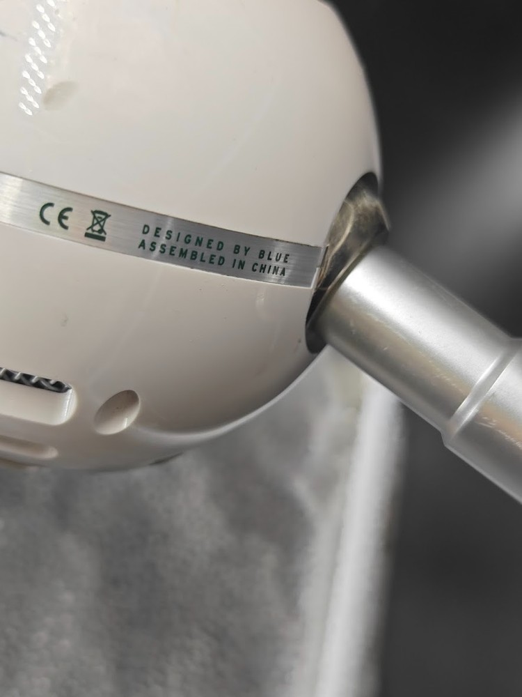 Blue Snowball Ice Microphone - White Used, Working