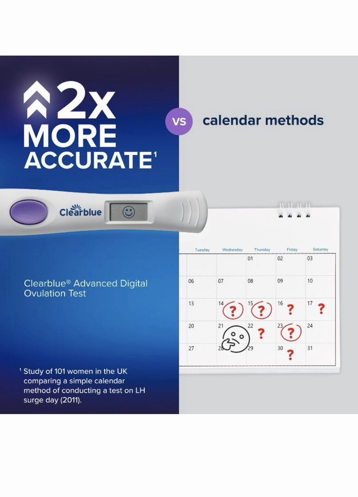 Clearblue Advanced Digital Ovulation Test Kit