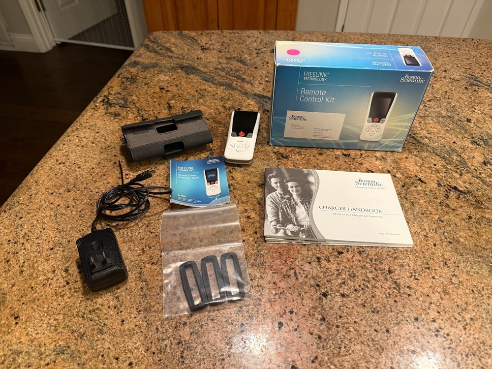 BOSTON SCIENTIFIC Freelink Remote Control Kit Model SC5260 & Charger & Extras