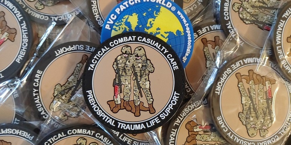 TACTICAL COMBAT CASUALTY CARE (TCCC) 2D PVC PATCH