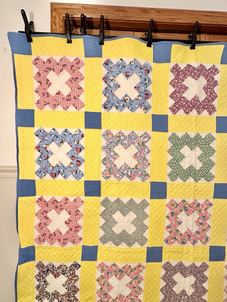 Handmade Patchwork Cotton Album Quilt