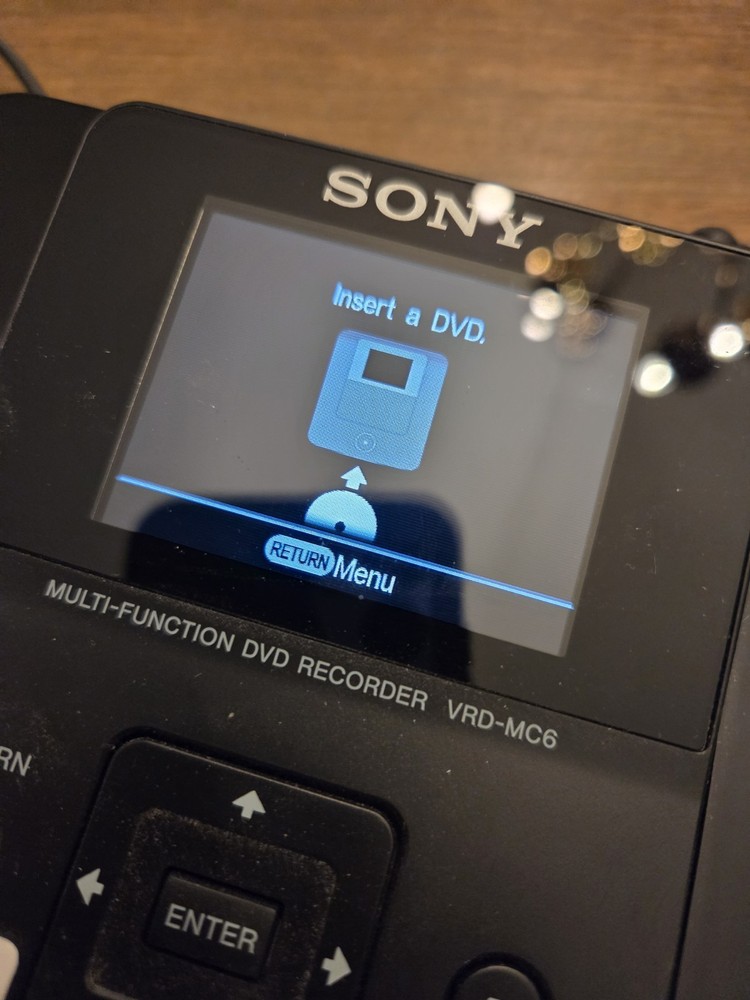 Sony DVDirect VRD-MC6 Multi-Function DVD Recorder - Functional W/ Charger!