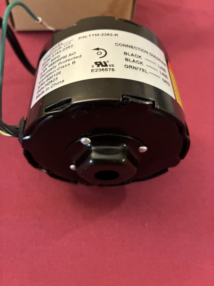 Jakel Components Model 8163-2262 motor
