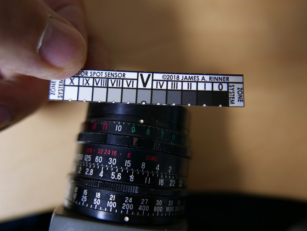 Soligor Spot Sensor I II Elicar Spot Meter Zone System Scale VI Analog/Dig Label