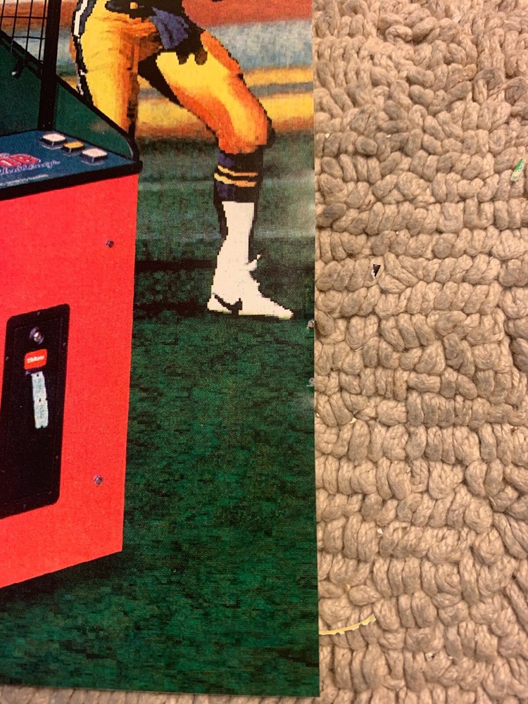 Original ad 11- 8 1/4” UBQB ARCADE GAME FLYER