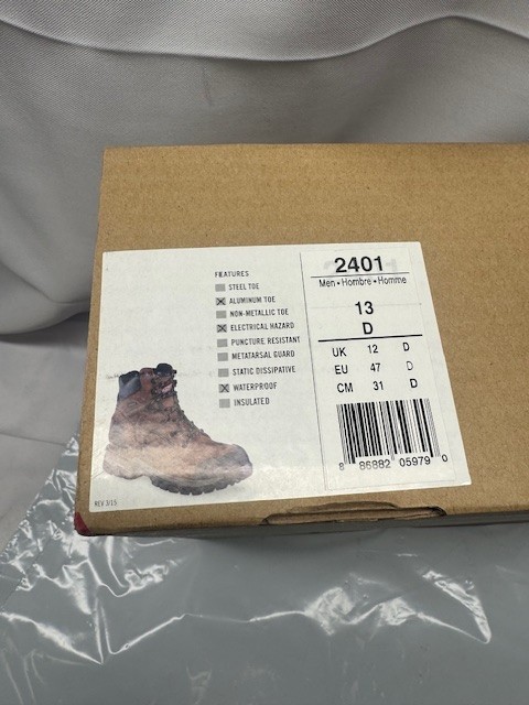Red Wing Men's Shoes 2401 Flexforce Safety Toe Work Boots-DIFF SIZES *New