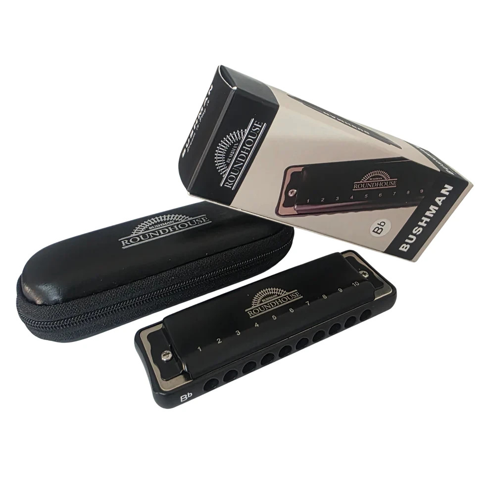 Bushman Roundhouse Harmonica ~Multiple Keys