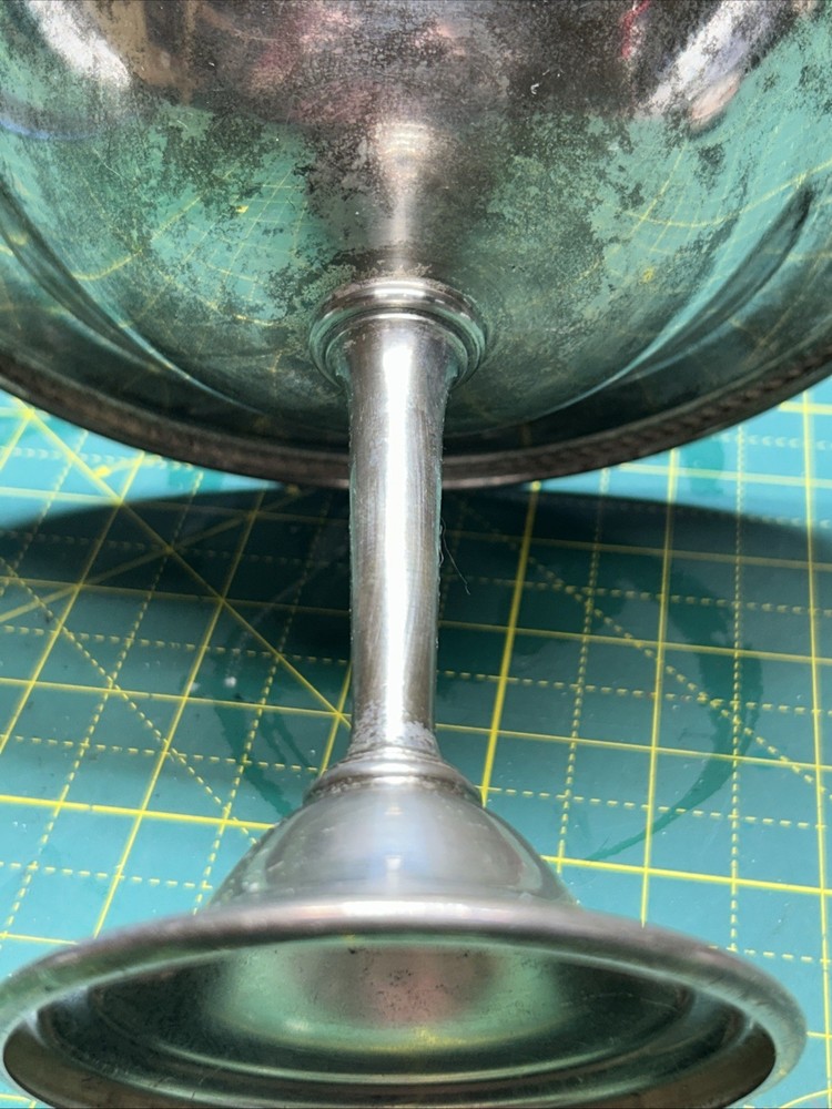 Silverplate Pedestal Bowl Candy Dish