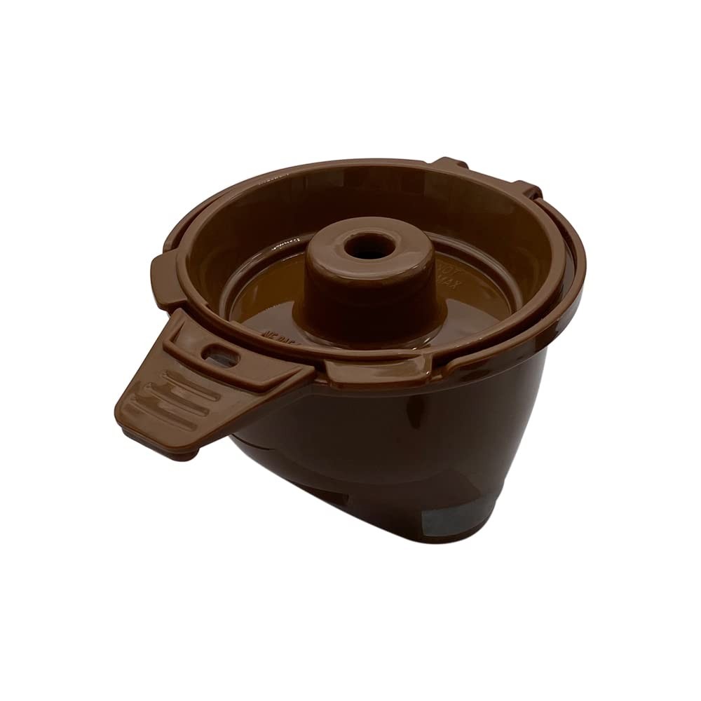 Brown Single Serve Ground coffee Brew Basket Filter compatible with Hamilton...
