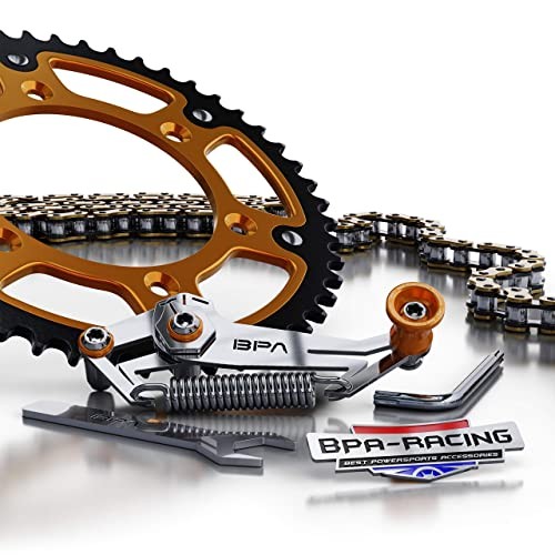 Motorcycle Chain Slack Adjuster Tool - Innovative Chain Tensioning Tool Orange