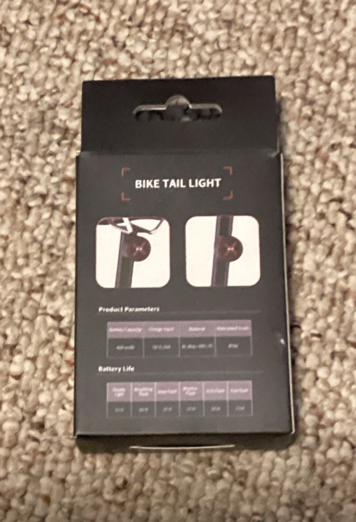 Acrunu Bike Tail Light with Multiple Modes
