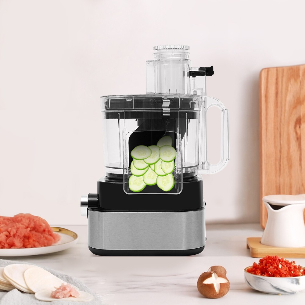 4 Discs Commercial Electric Vegetable Cutter Food Processor Vegetable Processor