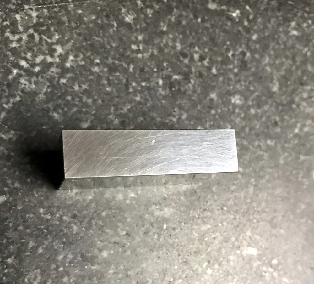 .7500 CARBIDE Gage Block Grade 2 Rectangular SOLID CARBIDE 1 Tiny Chip