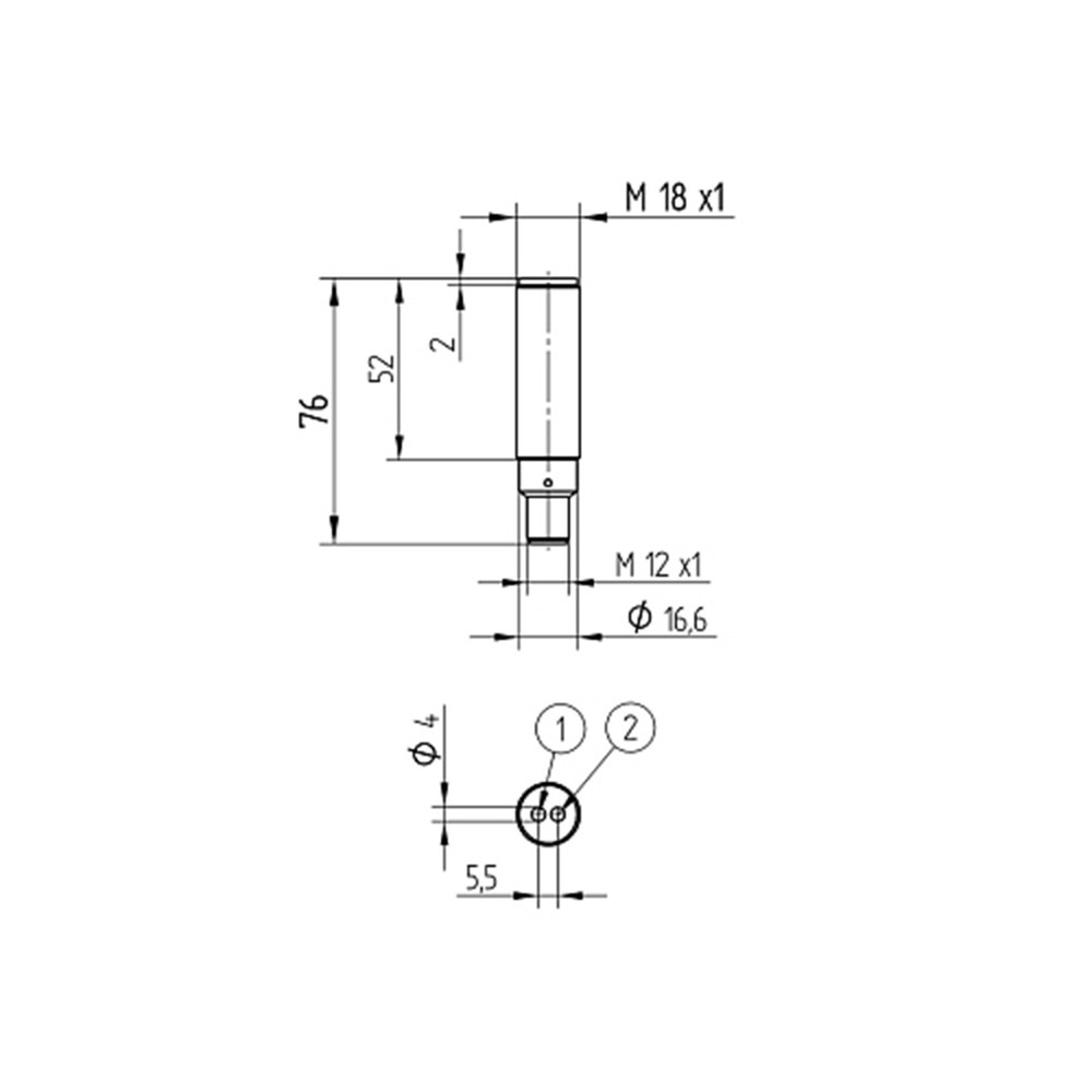 Wenglor Proximity Switch II100NK80UA PNP New