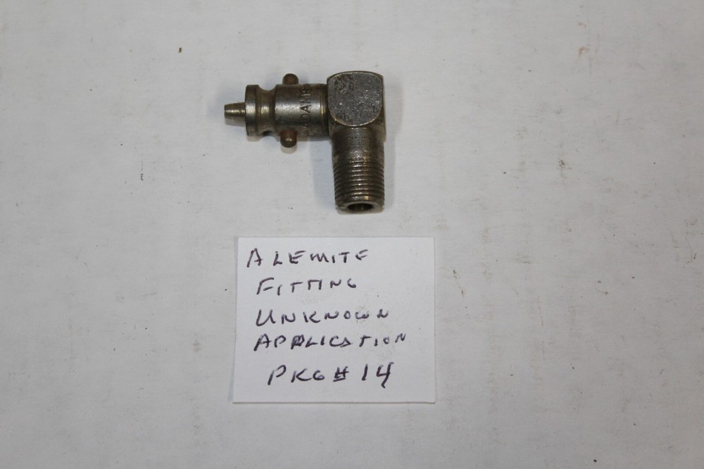 Alemite Grease/Oil Fitting Pkg #14