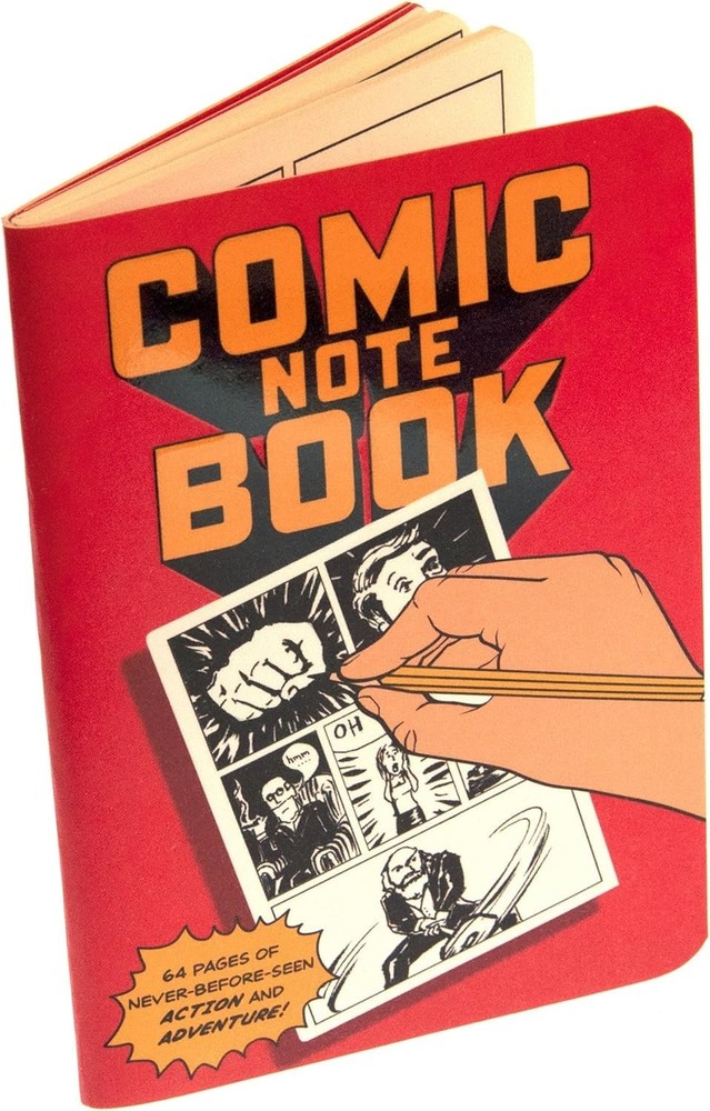 Passport-Sized Comic Book Notebook: 48 Blank Panels for Your Imagination