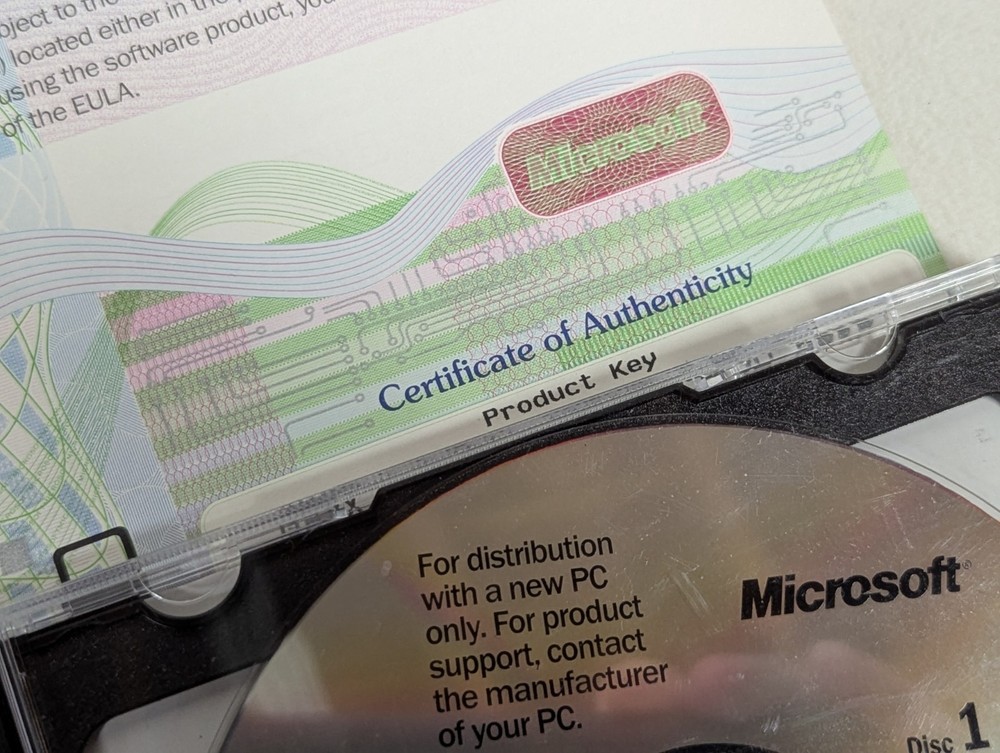 Microsoft Office 2000 Small Business ~ Discs COA and Product Key