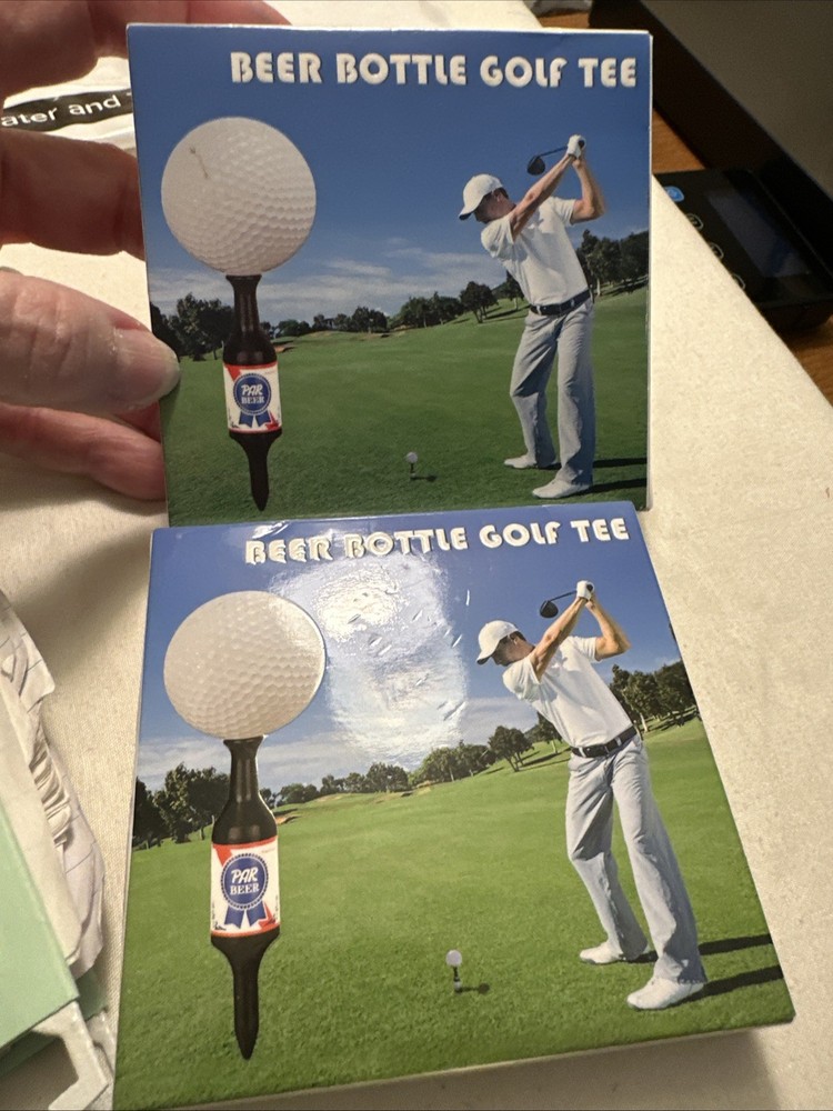 2-6pk.  Beer Bottle Golf Tees