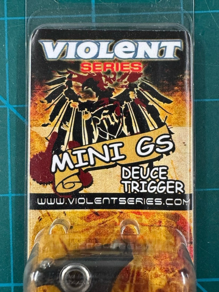 VIOLENT Empire MINI GS "Deuce" upgrade trigger. Delrin. NOS. RARE!