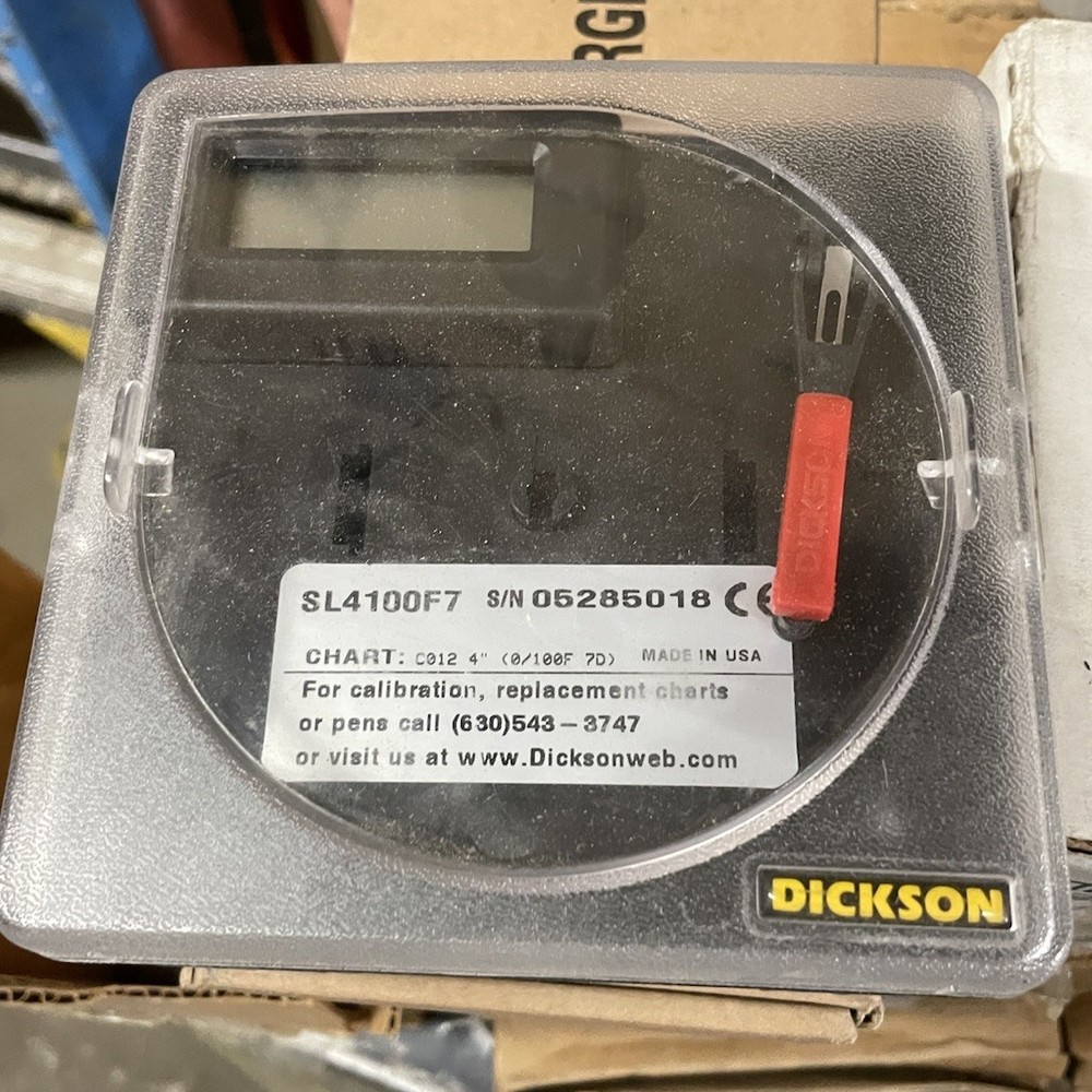 Dickson Temperature Chart Recorder SL4100F7