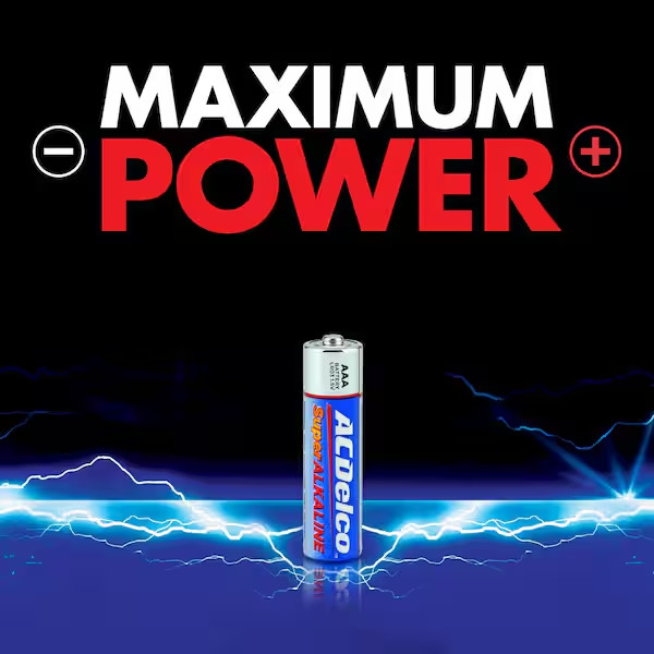 (48-Pack) AAA Batteries, Triple A Bulk Pack